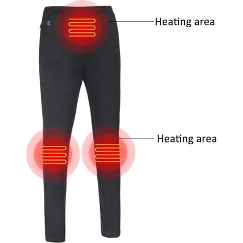 Winter Warm Hiking Pants 3 Temperature Modes Heating Heated Trouser Women Men Warmer Electric Heated Clothing for Outdoor