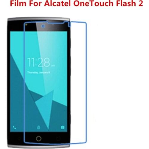 1/2/5/10 Pcs Ultra Thin Clear HD LCD Screen Protector Film With Cleaning Cloth Film For Alcatel OneTouch Flash 2