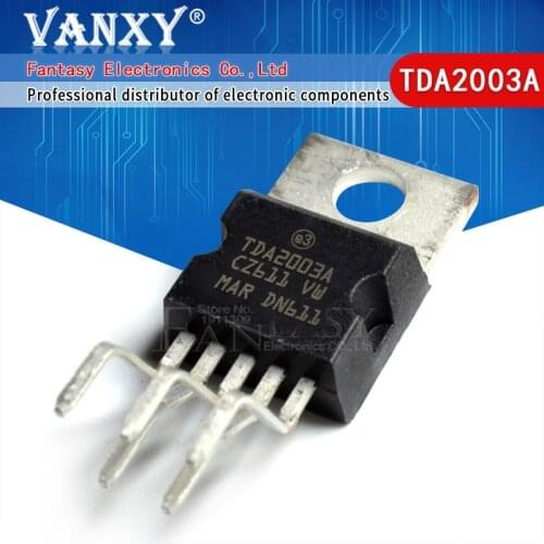 100PCS TDA2003AV TO220-5 TDA2003 TDA2003A TO220 new and original IC