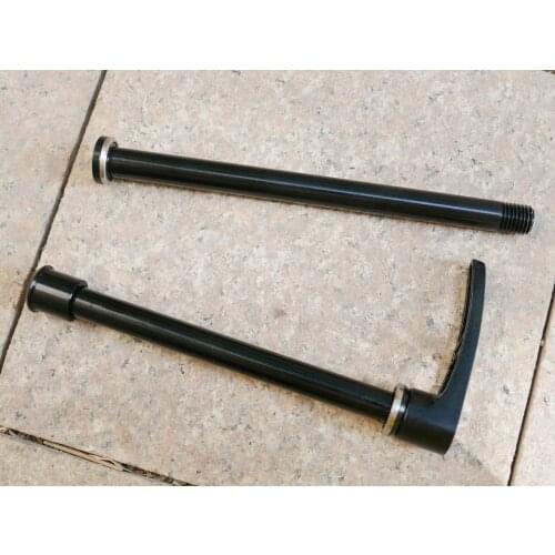 2 pcs Thru axle ( Front & Rear ) - Cyclocross Bike Thru Axle 100mm * 12mm / 100mm * 15mm Axle Fork + 142mm * 12mm Axle Frame
