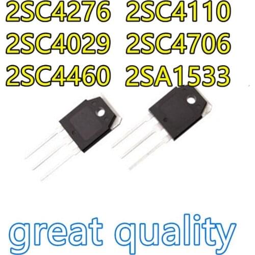 5pcs/lot New good quality 2SC4276 2SC4110 2SC4029 2SC4706 2SC4460 2SA1533 straight plug