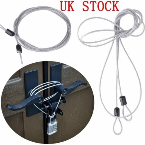 6Color Cycling Sport Security Loop Cable Lock Bikes Bicycle Scooter U-Lock with Braided Steel Coated Double Loop 150-200cm