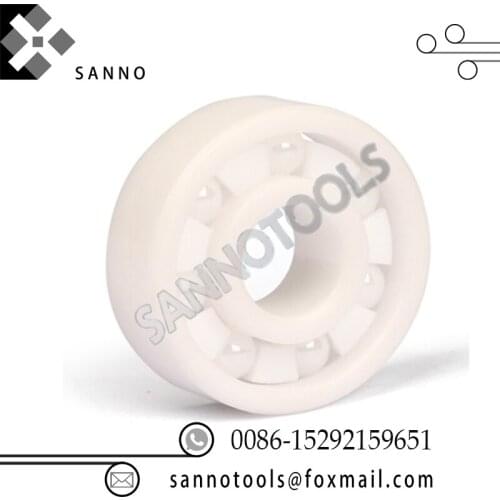 6000 6001 6002 Anticorrosion and Wearability zirconium ceramic bearing with high speed ZrO2 ceramic ball Deep Groove bearings