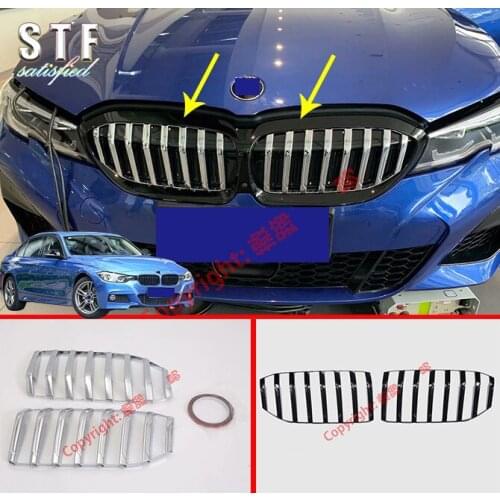 ABS Front Grille Around Trim For BMW 3 Series G20 2019 2020