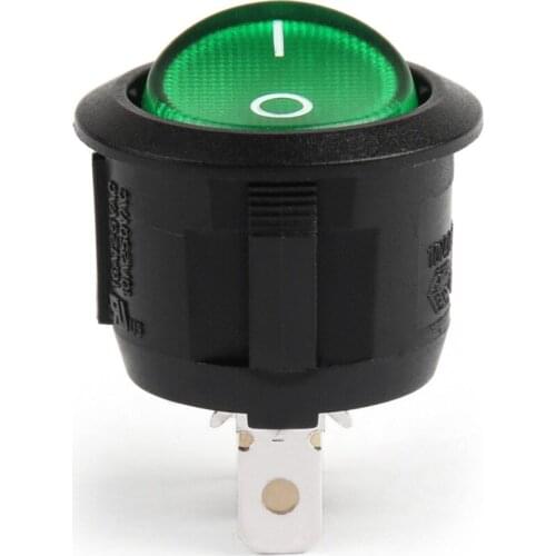 Areyourshop ON-OFF R13-112B Boat Rocker Switch 3Pin 2 Position 6A/250VAC 10A/125VAC 1PCS