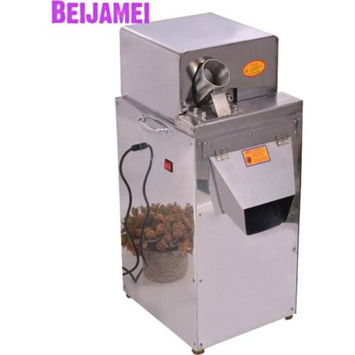BEIJAMEI 50-100kg/h electric commercial Chinese medicine slicer electric industrial ginseng cutting machine for sale