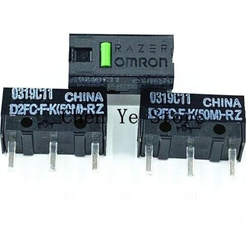 Free Shipping 100% NEW Original Mouse Micro Switch D2F-01FL D2F-01L D2F-L D2FC-3M D2FS-F-N D2F-01-D D2F Mouse Button Fretting