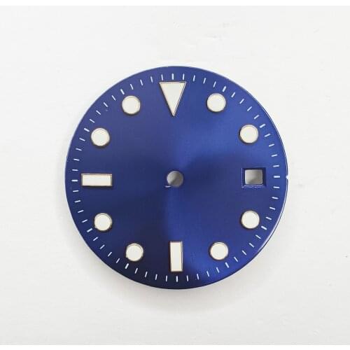 Watch Parts 29mm Sterile Dial Luminous Watch Dial Luminous Suitable For ETA 2836 2824 Mingzhu DG 2813 Miyota8215 821Amovement 30