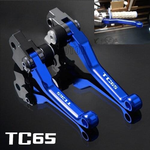For Husqvarna TC65 TC 65 2017 2018 CNC Aluminum Motorcycle Motorbike DirtBike Dirt Pit Bike Motocross Pivot Brake Clutch Levers