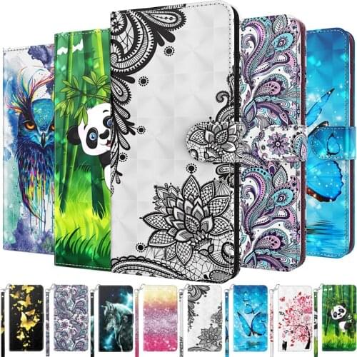 Cute Animal Colorful Pattern Phone Case For iPhone 12 11 Pro Max X XS XR 6 7 6S 8 Plus SE 2 mini Flip Leather Stand Book Cover