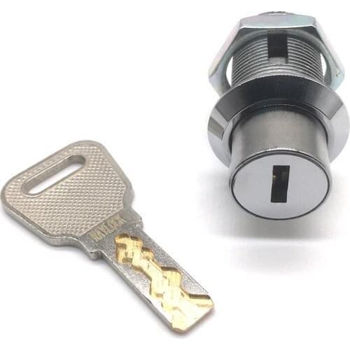 RAYLOCK Brass Snake Key Press Lock With Different Key For Filling Cabinet Door