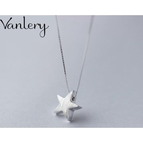 Trendy Star Choker Necklaces For Women Fashion Long Sweater Chain Necklaces 2021 Party Jewelry Gift
