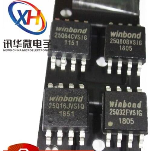 Xinyuan 10pcs/lot W25Q80BVSIG SOP-8 W25Q80 SOP W25Q80BVSSIG SOP8 SMD 25Q80BVSIG