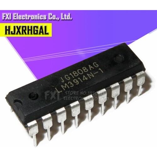 5PCS LM3914N-1 LM3915N-1 LM3916N-1 DIP LM3914N LM3915N LM3916 new and original IC