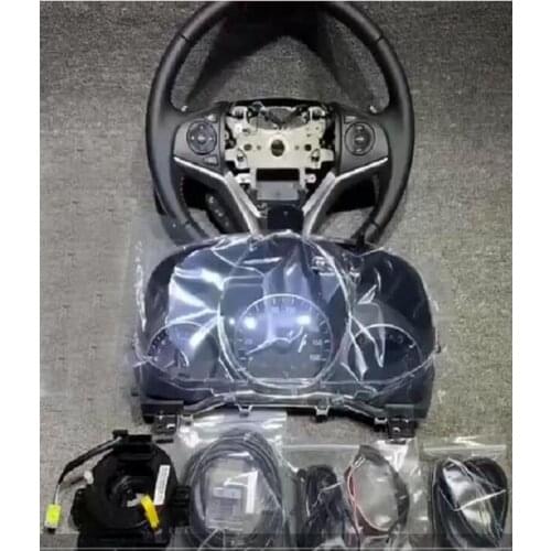 Upgrade Steering Wheel+RS Dashboard Guage For Honda Fit GK5 2018 Year
