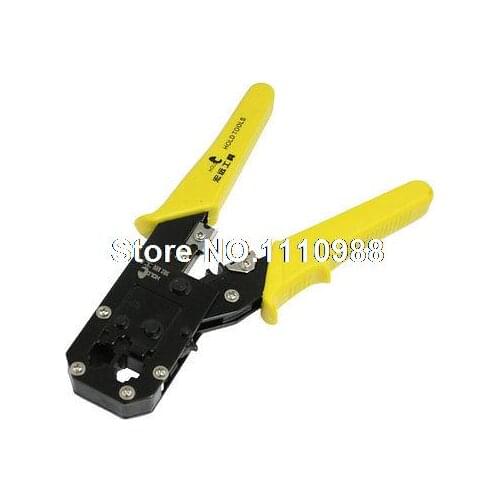 7.5" Long Green Handle 8P8C 6P6C RJ45 RJ11 Connector Crimping Pliers Tool