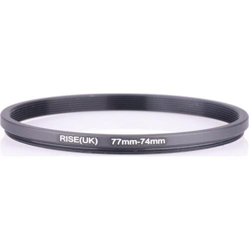 RISE(UK) 77mm-74mm 77-74 mm 77 to 74 Step down Filter Ring Adapter