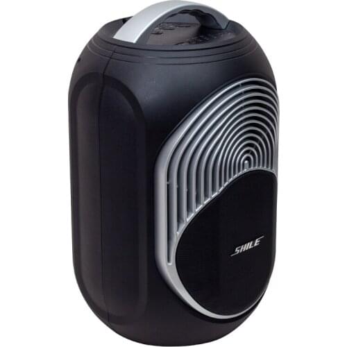 SHİLE SL-2018A HAND MİKROFONLU-2 MIC GİRİŞ-2 GUITAR GİRİŞLİ-OPERATED USB/SD/BT/FM WORK LIGHT PORTABLE RECHARGEABLE PORTABLE ANFİ