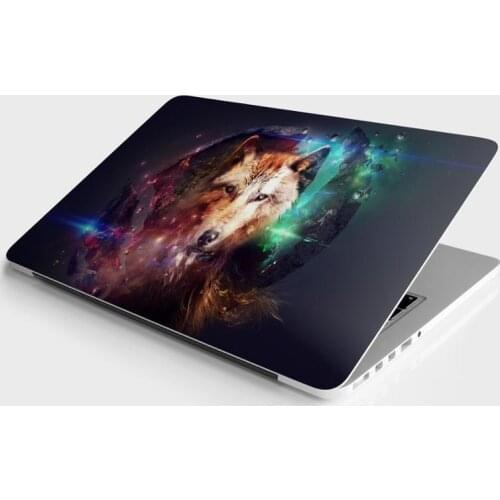 Sticker Master Wolf Explode universal laptop skin for 13 14 15 15.6 16 17 19 "inc notebook decal for mac, dell, acer, hp, toshiba, asus