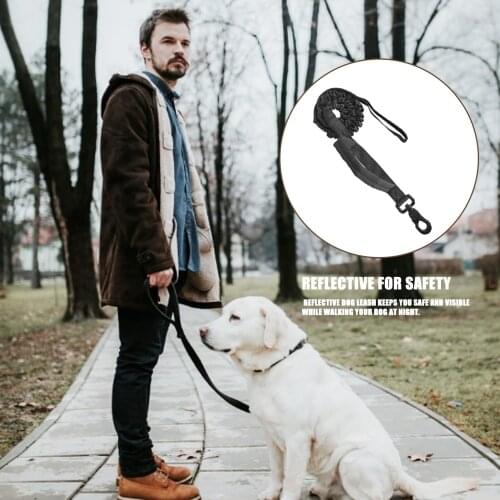 Adjustable Dog Leash Reflective Strong Nylon Pet Leashes With Soft Handle Cat Harness Leash Vest Collar Puppy Outdoor Walking