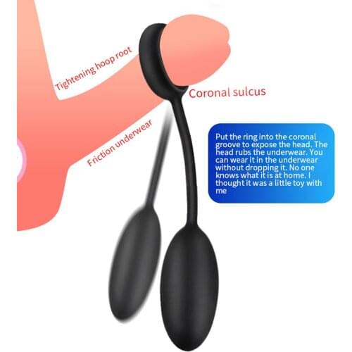 Glans Exerciser Sex Toys for Men Penis Stretcher Penis Enlargement Enhance Erection Ball Delayed Ejaculation Penis Gravity Ball