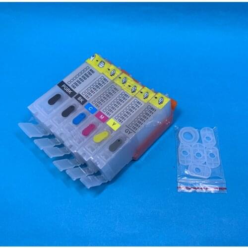 YOTAT 6color Refillable ink cartridge PGI-250XL PGI-250 CLI-251 for Canon PIXMA MG6320 MG7120 iP8720 MG7520