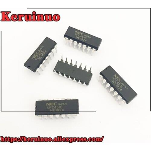 20pcs/Lot UPC177C DIP14 177C UPC451C DIP14 451C