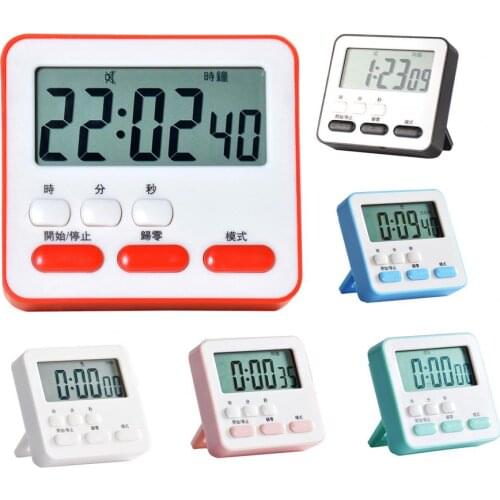 Alarm Clock Multi-use Accurate Plastic Student Alarm Clock for Home