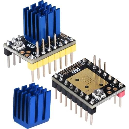BIQU BIGTREETECH TMC2208 TMC2130 Driver StepStick Mute SKR V1.3 Ramps1.6 1.5 Slient Motor RepRap 3D Printer Parts MKS GEN L