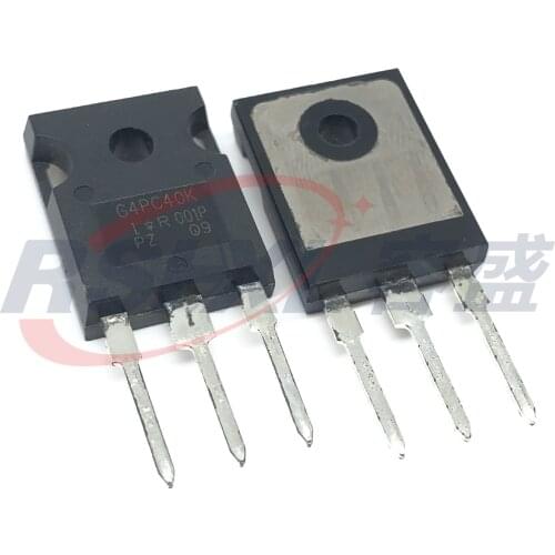 IRG4PC40K G4PC40K TO-247 20A600V INSULATED GATE BIPOLAR TRANSISTOR Short Circuit Rated UltraFast IGBT 2PCS/LOT
