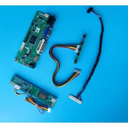 Kit for LP154WX5 1280X800 15.4" Panel monitor 30pin Driver screen DVI Controller board 1 lamps LVDS Signal VGA