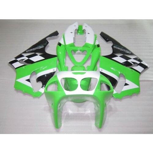 ABS Fairing kits for Kawasaki ZX 7R 1996-2003 NINJA zx7r 96 97 98 99 00 01 02 03 white green black motorcycle fairings set FG2