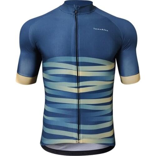 Pro Team RUNCHITA 2019 Summer Short Sleeve Cycling Jersey For Men Quick Dry Bicycle MTB Bike Tops Clothing Wear