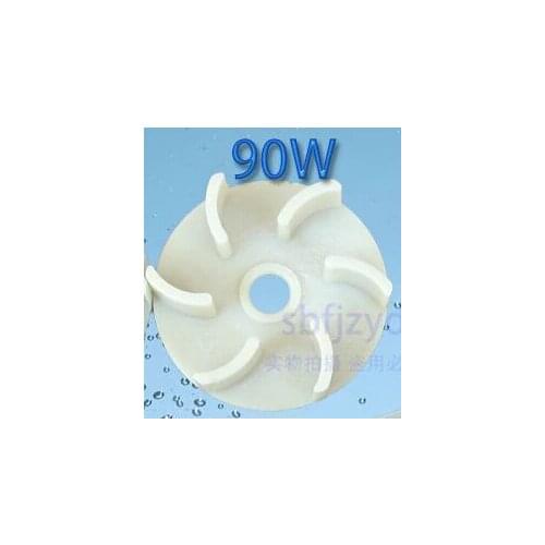 90W Machine tool cooling pump impeller pump plastic pump leaf blade Diameter 62mm height 19mm hole 10mm