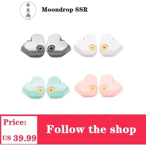 Moondrop SSR Headphone Super Spaceship Reference BeryIIium-Coated Dome Diagphragm Dynamic Driver Earphones