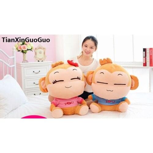 100% new plush toy large 70cm yoci monkeys doll soft throw pillow birthday gift b0650