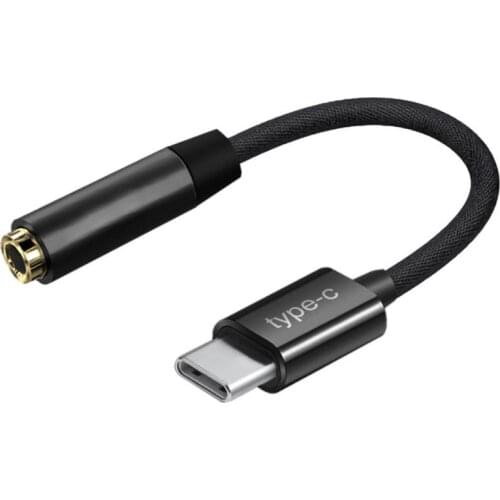 Usb Type C To 3.5mm Aux Adapter Headphone Adapter Usb-C Jack Audio Cable For Oneplus Xiaomi Huawei Samsung Ultra Google Pixel 5