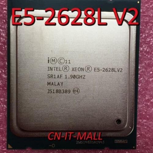 Intel Xeon E5-2628L V2 cpu 1.9G 20M 8Core 16 Thread LGA2011 Processor