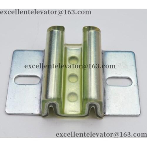 L140mm W80mm 16mm Elevator Counterweight Guide Shoe W/M Type Use for Otis 1 Pack=4 Pieces