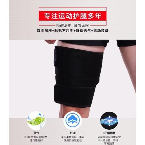 2Pcs Adjustable Thigh Support Brace For Men And Women Nerve Pain Relief Thigh Trainer Compression Sleeve Slimmer Trimmer Wrap
