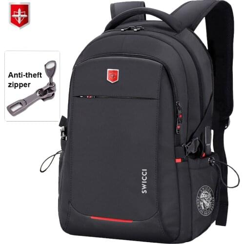 Brand 17 Inch Laptop Backpack Men Anti-theft Waterproof School Backpacks USB Charging Business Travel Bag Backpack Male Mochila