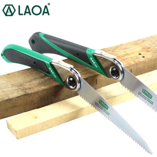 LAOA 170mm/210mm Folding Saw SK5 Garden Pruning Hand Saw Portable Outdoor Shear Tools Sharp Saw