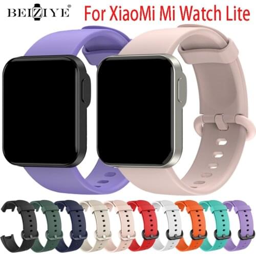 Replacement Strap For XiaoMi Mi Watch Lite Band Bracelet Sport Silicone WatchBand For XiaoMi Mi Watch Smart Watch Belt straps