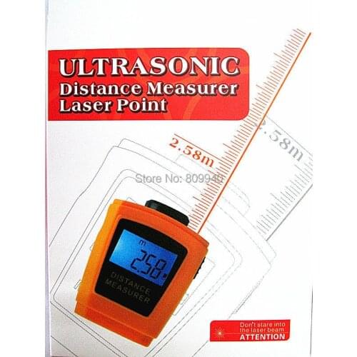 New arrival Mini Ultrasonic Distance Measurer Laser Point, precise Laser Rangefinders Area Volum Meter Laser distance meter
