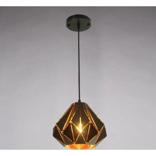 Vintage Rope Pendant Light Lamp Loft Creative Personality Industrial Lamp American Style For Living Room