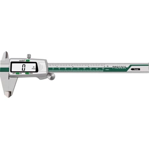 Stainless Steel High Accuracy Electronic LCD Digital Display Slide Caliper Vernier Ruler with Measuring Range of 0-150mm