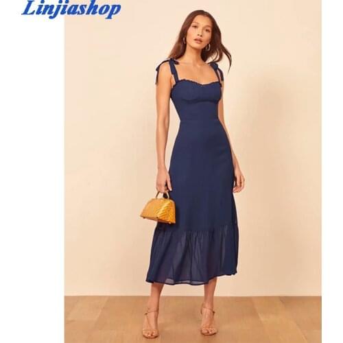 Elegant solid midi dress women slash neck zipper sleeveless slim chic holiday summer dress femme vestidos dropshipping