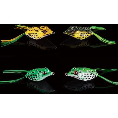 30pcs Frog Lure Soft Lures 13g 5.5cm Artificial Fishing Bait Topwater Wobbler Soft Bait For Pike Snakehead A181