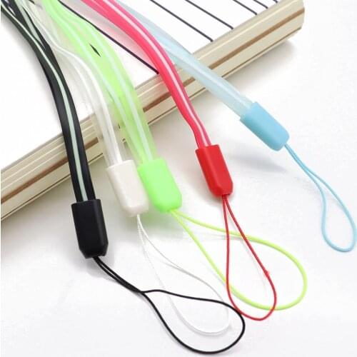 5 Colors Lanyards Neck Phone Strap for ID Pass Card Badge Gym Key / Mobile Phone USB Holder DIY Hang Rope Lariat Lanyard