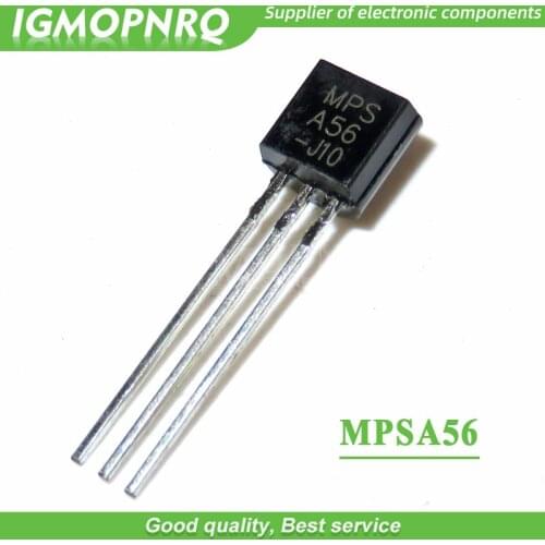 50pcs/lot MPSA56 NPN Transistor TO-92 Low Transistor New Original Free Shipping